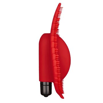 Red Clitoris Silicone Massager / Adult Female Sex Toys / Women's Vibrating Bullet - EVE's SECRETS